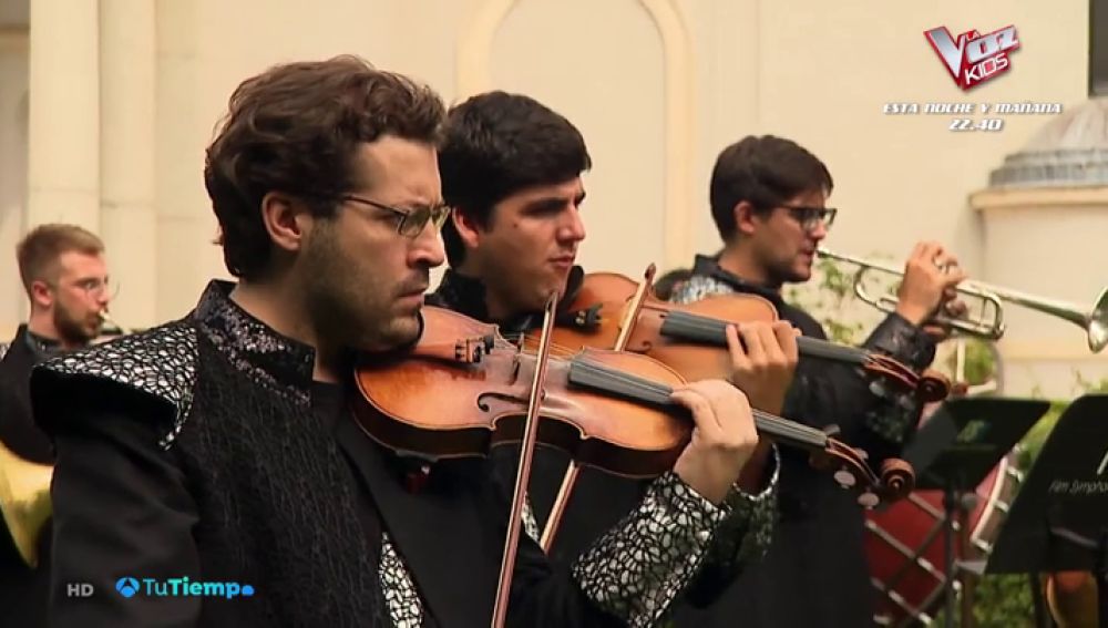 ¿Cómo suenan los truenos o la lluvia interpretados por una orquesta sinfónica?