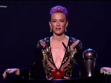 El reivindicativo discurso de Megan Rapinoe tras llevarse el premio FIFA The Best a mejor jugadora del año El reivindicativo discurso de Megan Rapinoe tras llevarse el premio FIFA The Best a mejor jugadora del año