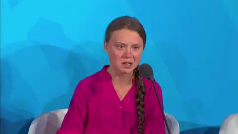 La bronca de Greta Thunberg a los políticos en la Cumbre del clima: "Habéis robado mi infancia" La bronca de Greta Thunberg a los políticos en la Cumbre del clima: "Habéis robado mi infancia"
