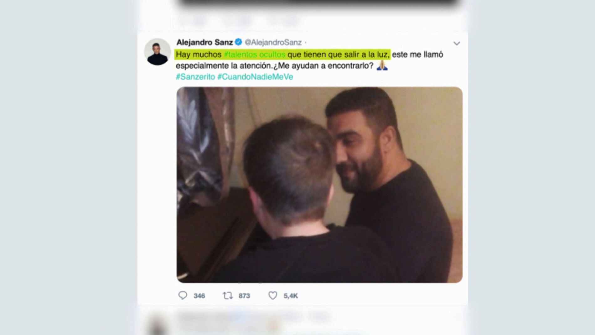 Chavito, el ni&ntilde;o que Alejandro Sanz quiso encontrar a trav&eacute;s de las redes sociales, llega a &lsquo;La Voz Kids&rsquo;