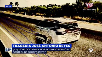 El futbolista José Antonio Reyes no circulaba a 237 km/h: 