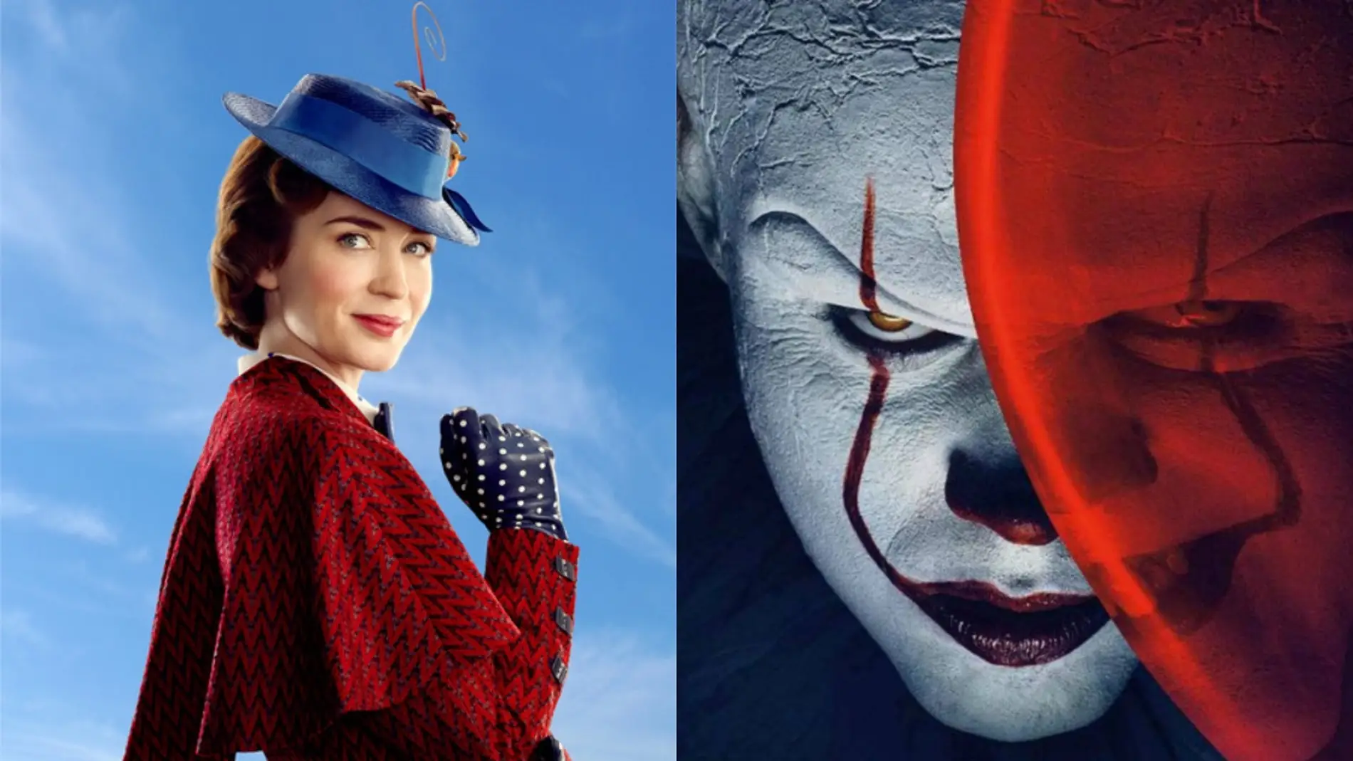 Mary Poppins y Pennywise