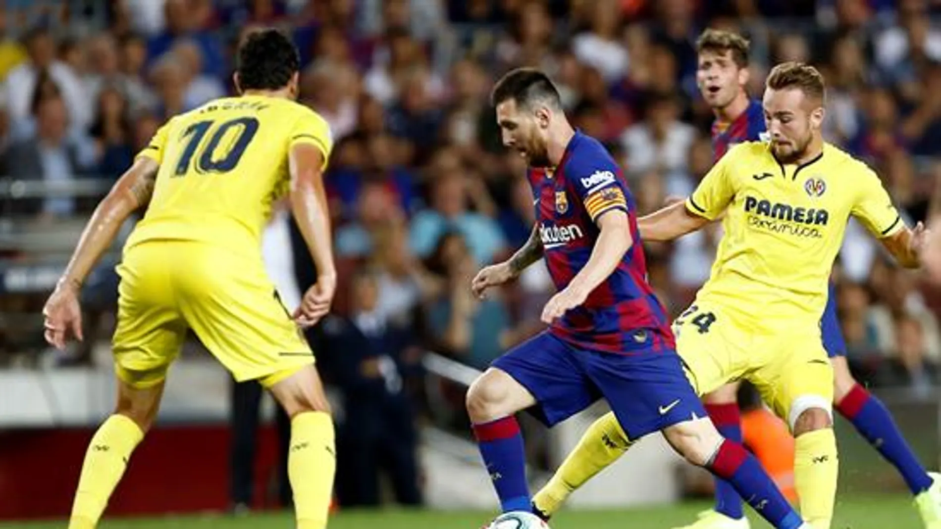 Triunfo del Barcelona ante el Villarreal Triunfo del Barcelona ante el Villarreal