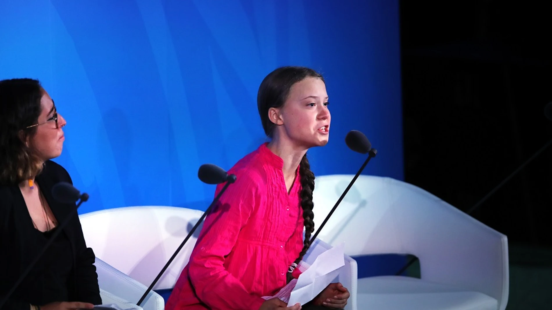La activista Greta Thunberg La activista Greta Thunberg