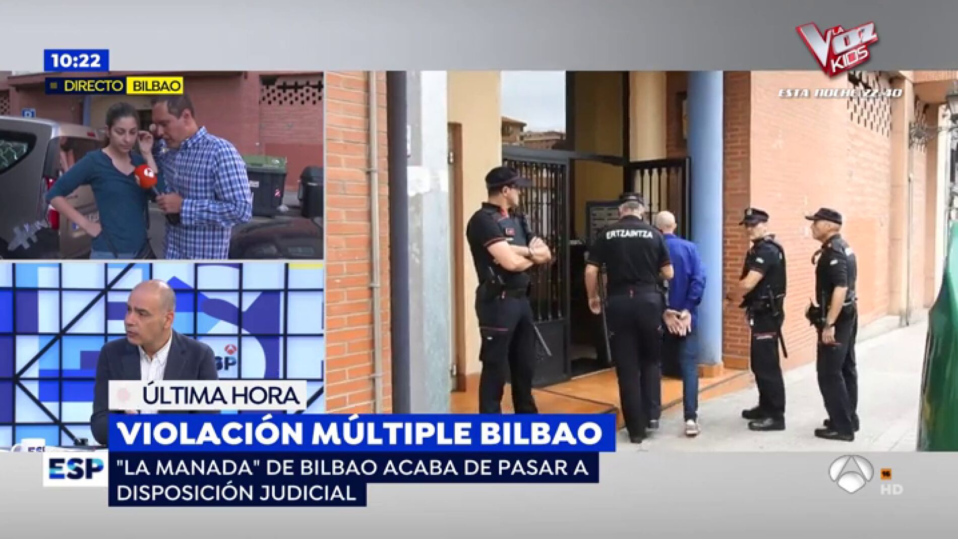 Violaci&oacute;n en Bilbao.