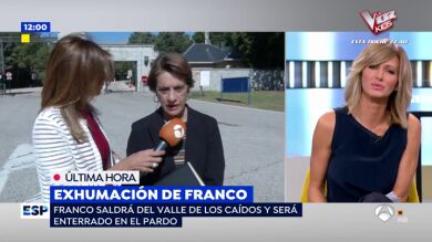 La 'mujer más franquista de España' pierde los papeles por la exhumación de Franco