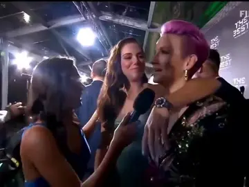 Las polémicas declaraciones de Megan Rapinoe sobre quien debería haber ganado el premio The Best Las polémicas declaraciones de Megan Rapinoe sobre quien debería haber ganado el premio The Best