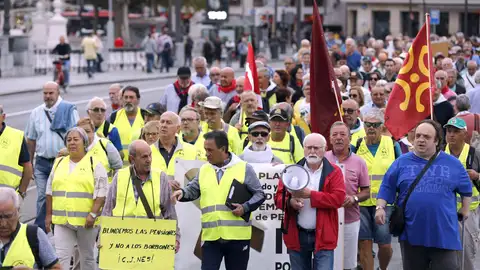 El grupo de jubilados que sale de Bilbao El grupo de jubilados que sale de Bilbao
