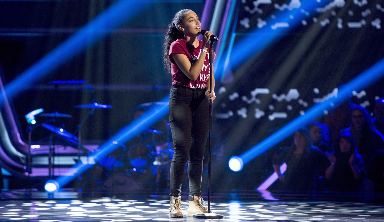 Aysha Bengoetxea canta &lsquo;If I ain&rsquo;t got you&rsquo; en las Audiciones a ciegas de &lsquo;La Voz Kids&rsquo;
