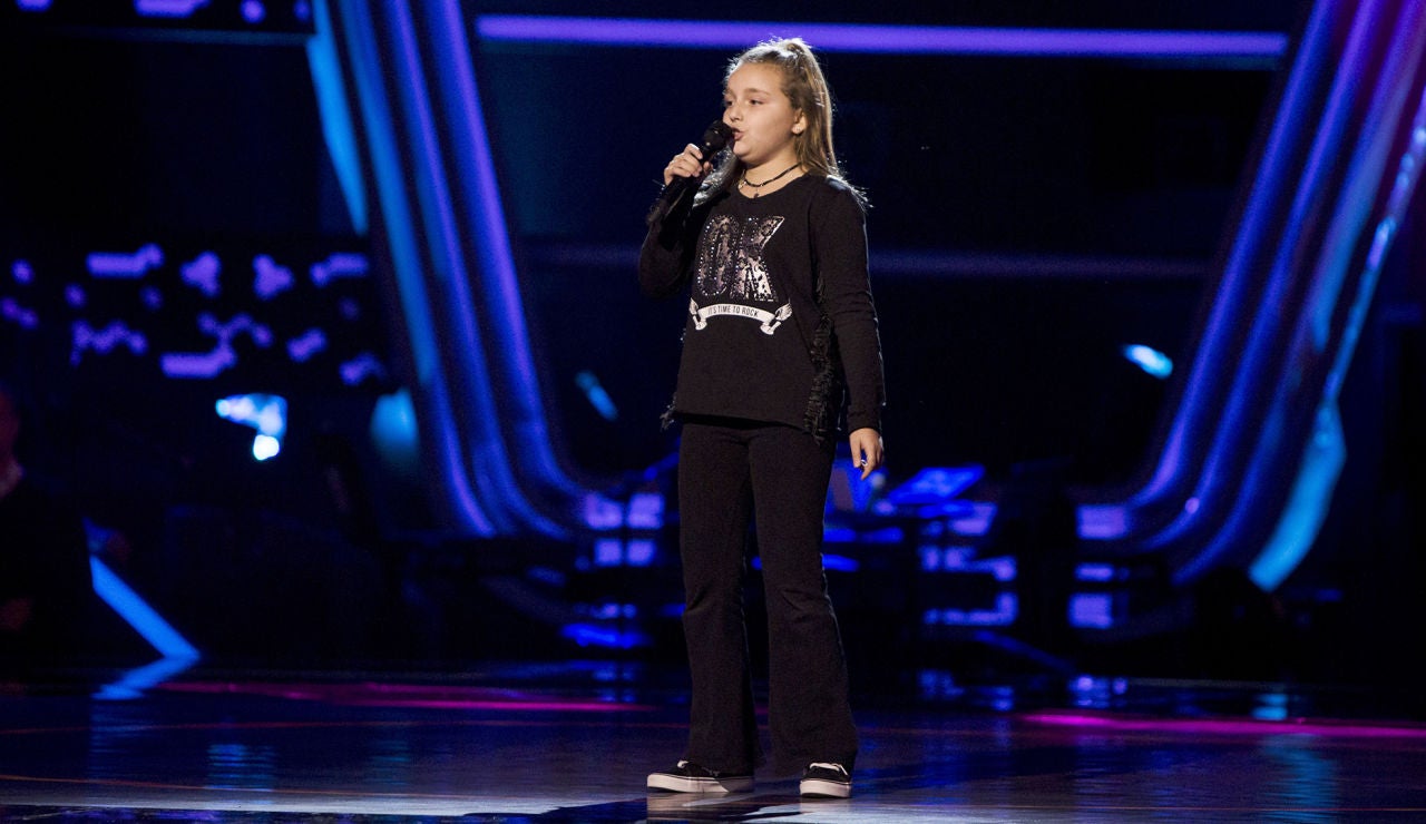 Mar&iacute;a Fern&aacute;ndez canta &lsquo;When I was your man&rsquo; en las Audiciones a ciegas de &lsquo;La Voz Kids&rsquo;
