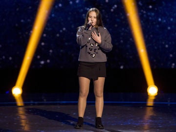 Laura Bautista canta ‘I have nothing’ en las Audiciones a ciegas de ‘La Voz Kids’