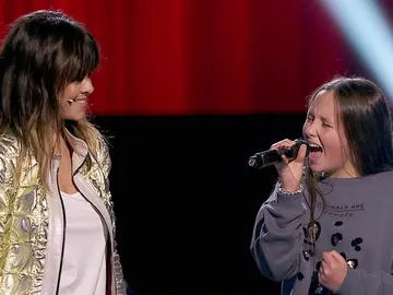 Vanesa Martín y Laura Bautista cantan ‘Perdóname’ en las Audiciones a ciegas de ‘La Voz Kids’ Vanesa Martín y Laura Bautista cantan ‘Perdóname’ en las Audiciones a ciegas de ‘La Voz Kids’