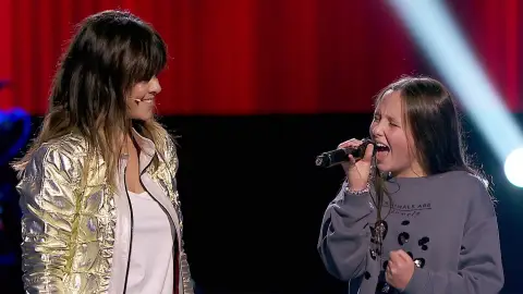 Vanesa Martín y Laura Bautista cantan ‘Perdóname’ en las Audiciones a ciegas de ‘La Voz Kids’ Vanesa Martín y Laura Bautista cantan ‘Perdóname’ en las Audiciones a ciegas de ‘La Voz Kids’