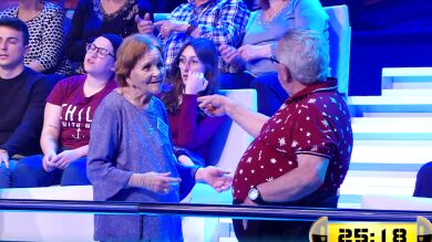 Palmira Gogó y Paquillo demuestran su cada vez mejor compenetración como pareja de baile en '¡Ahora caigo!' 