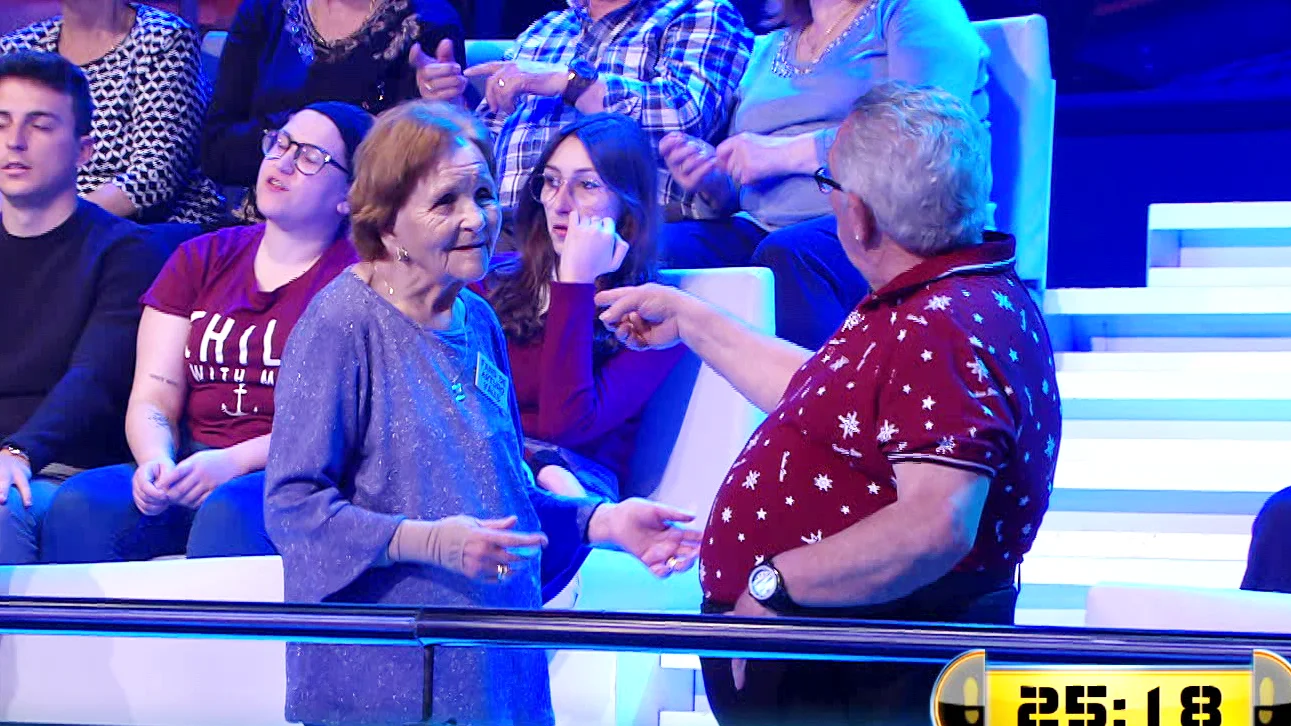 Palmira Gogó y Paquillo demuestran su cada vez mejor compenetración como pareja de baile en '¡Ahora caigo!' Palmira Gogó y Paquillo demuestran su cada vez mejor compenetración como pareja de baile en '¡Ahora caigo!'