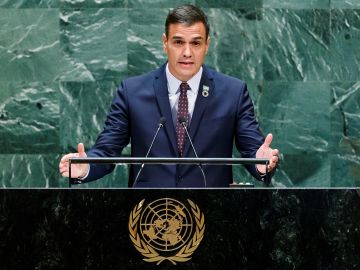 El presidente del Gobierno español en funciones, Pedro Sánchez