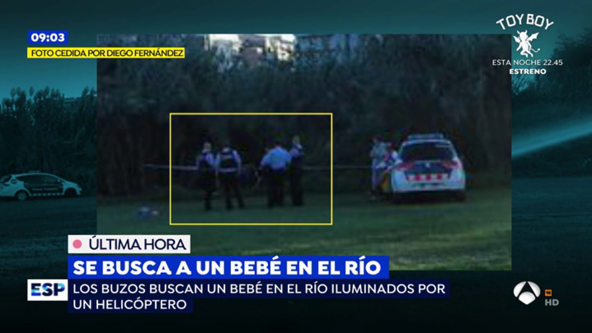 Se busca un beb&eacute; en el r&iacute;o Bes&ograve;s
