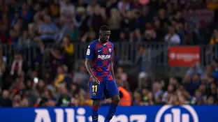 Dembélé, expulsado Dembélé, expulsado