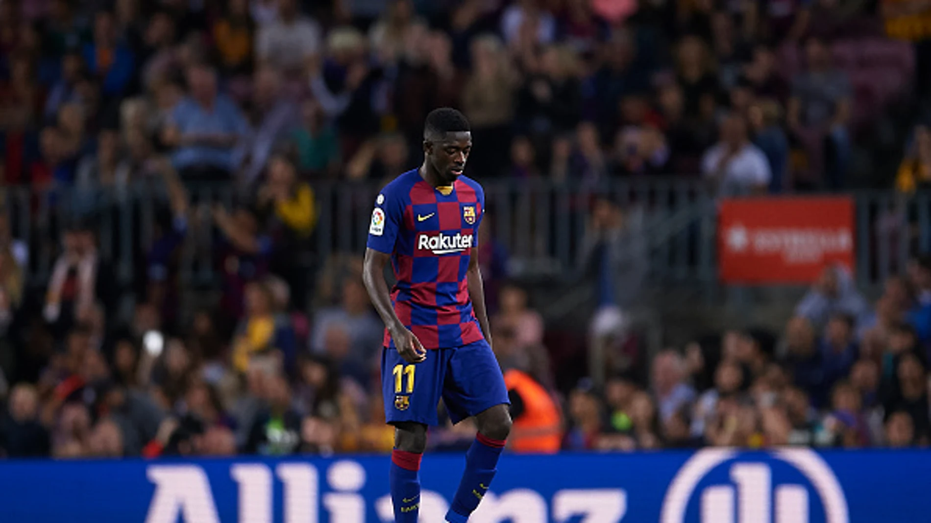 Dembélé, expulsado Dembélé, expulsado
