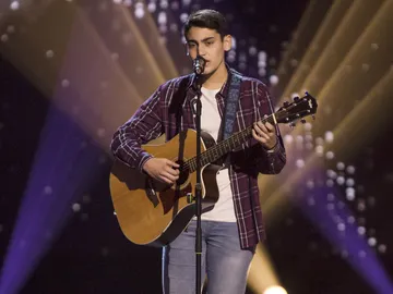 Actuación Julio Gómez con ‘Redemption song’ en las Audiciones a ciegas Actuación Julio Gómez con ‘Redemption song’ en las Audiciones a ciegas