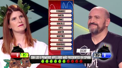 ¿Cuáles son los apellidos más frecuentes en España? El emocionante desempate en '¡Boom!' 