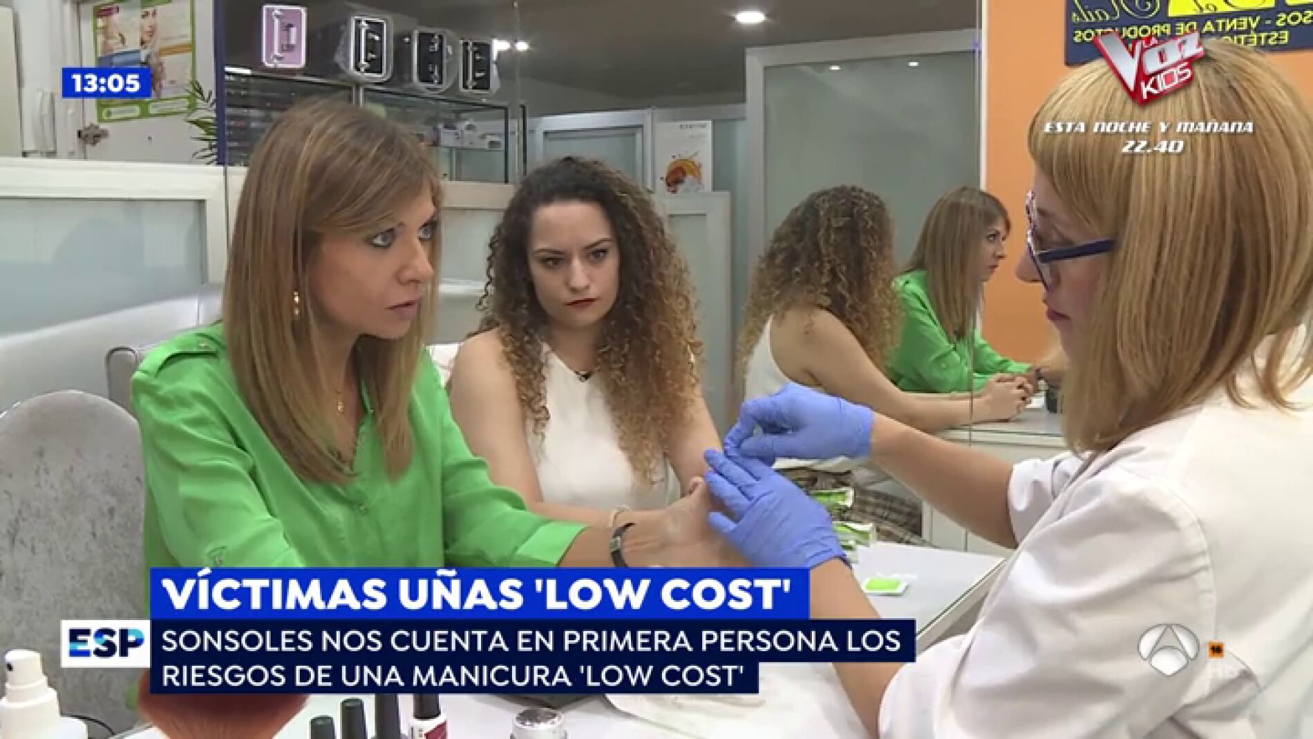 V&iacute;ctima de u&ntilde;as 'low cost'