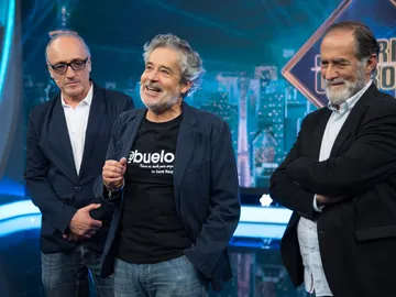 Disfruta de la entrevista completa de Carlos Iglesias, Roberto Álvarez y Ramón Barea en 'El Hormiguero 3.0' Disfruta de la entrevista completa de Carlos Iglesias, Roberto Álvarez y Ramón Barea en 'El Hormiguero 3.0'