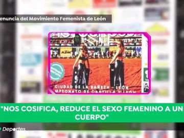 Indignación por el polémico cartel sexista que anuncia una competición de motocross en La Bañeza