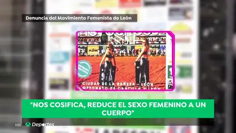 Indignación por el polémico cartel sexista que anuncia una competición de motocross en La Bañeza Indignación por el polémico cartel sexista que anuncia una competición de motocross en La Bañeza