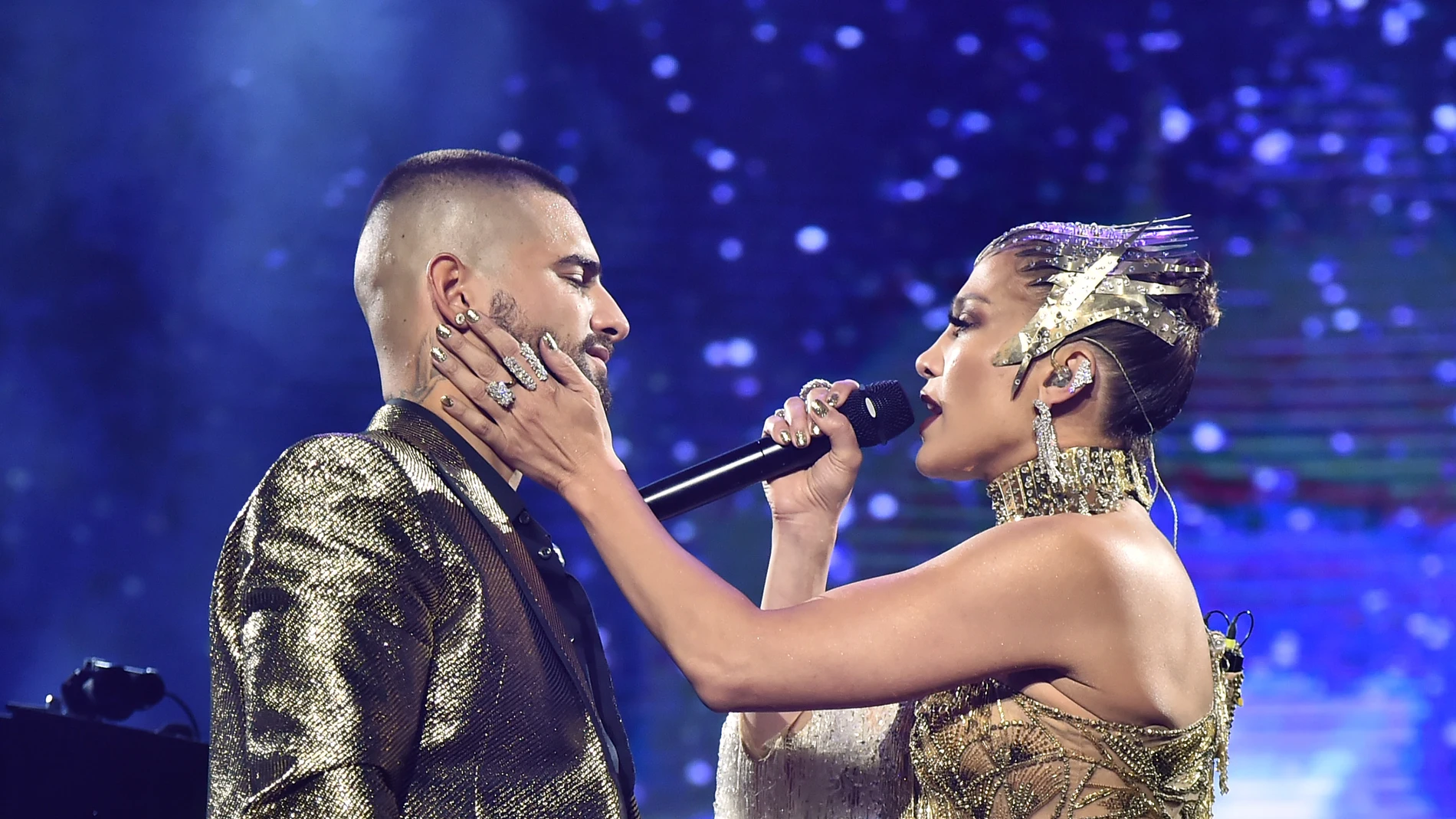 Maluma y Jennifer Lopez Maluma y Jennifer Lopez