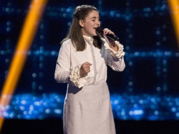 Eva Paul canta ‘Rise like a phoenix’ en las Audiciones a ciegas de ‘La Voz Kids’