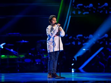 Fran López en 'La Voz Kids' Fran López en 'La Voz Kids'