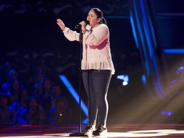 María Calero canta ‘SOS’ en las Audiciones a ciegas de ‘La Voz Kids’