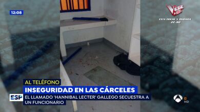 El preso conocido como 'Hannibal Lecter gallego' intenta secuestrar a un funcionario de prisiones