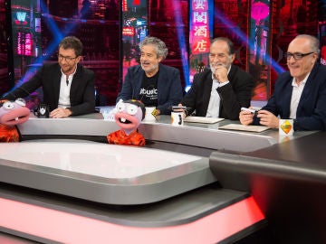 'El plecio justo' de Trancas y Barrancas enfrenta a Carlos Iglesias, Roberto &Aacute;lvarez y Ram&oacute;n Barea en 'El Hormiguero 3.0'