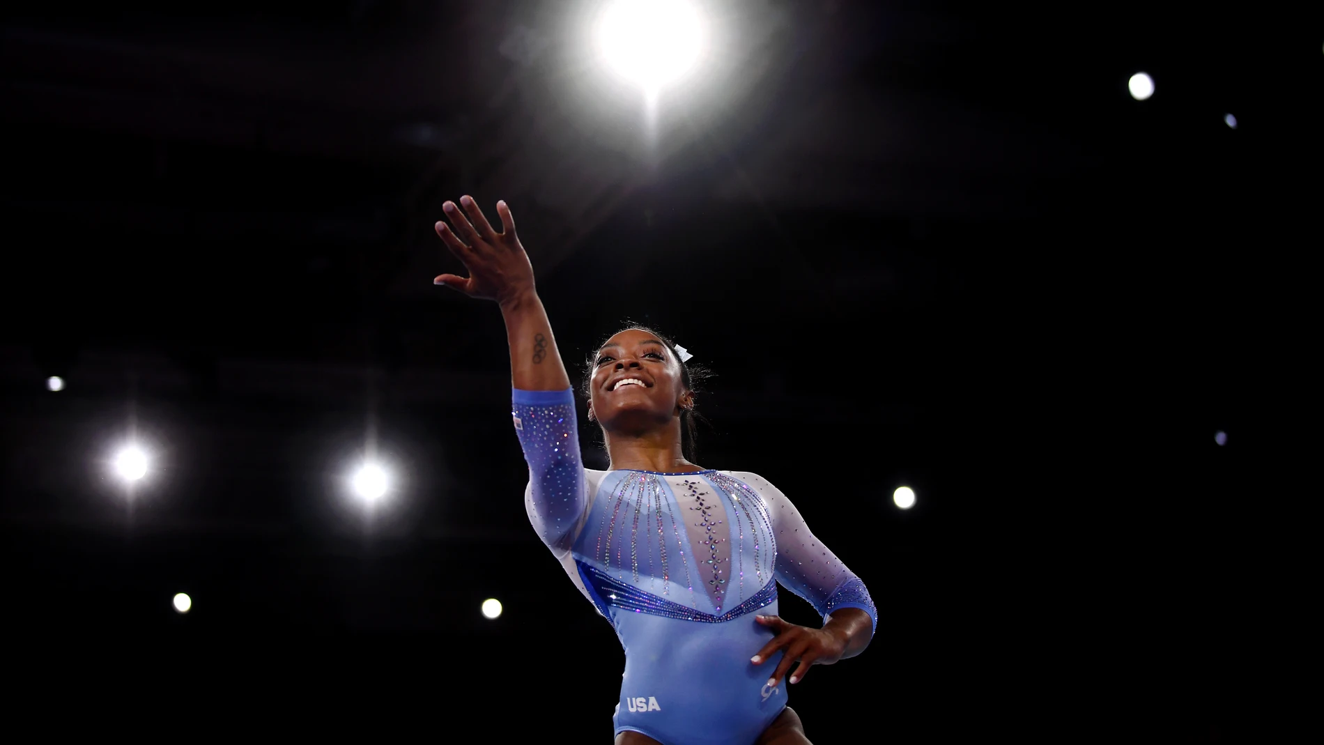 Simone Biles, en Stuttgart Simone Biles, en Stuttgart