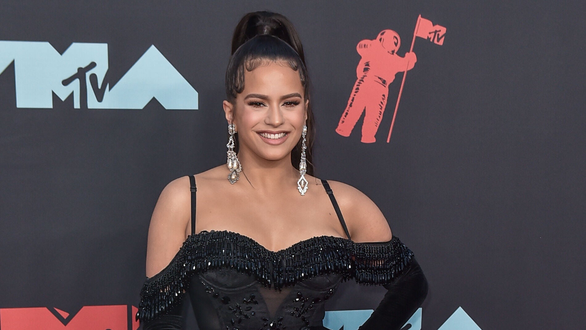 Rosal&iacute;a en photocall.