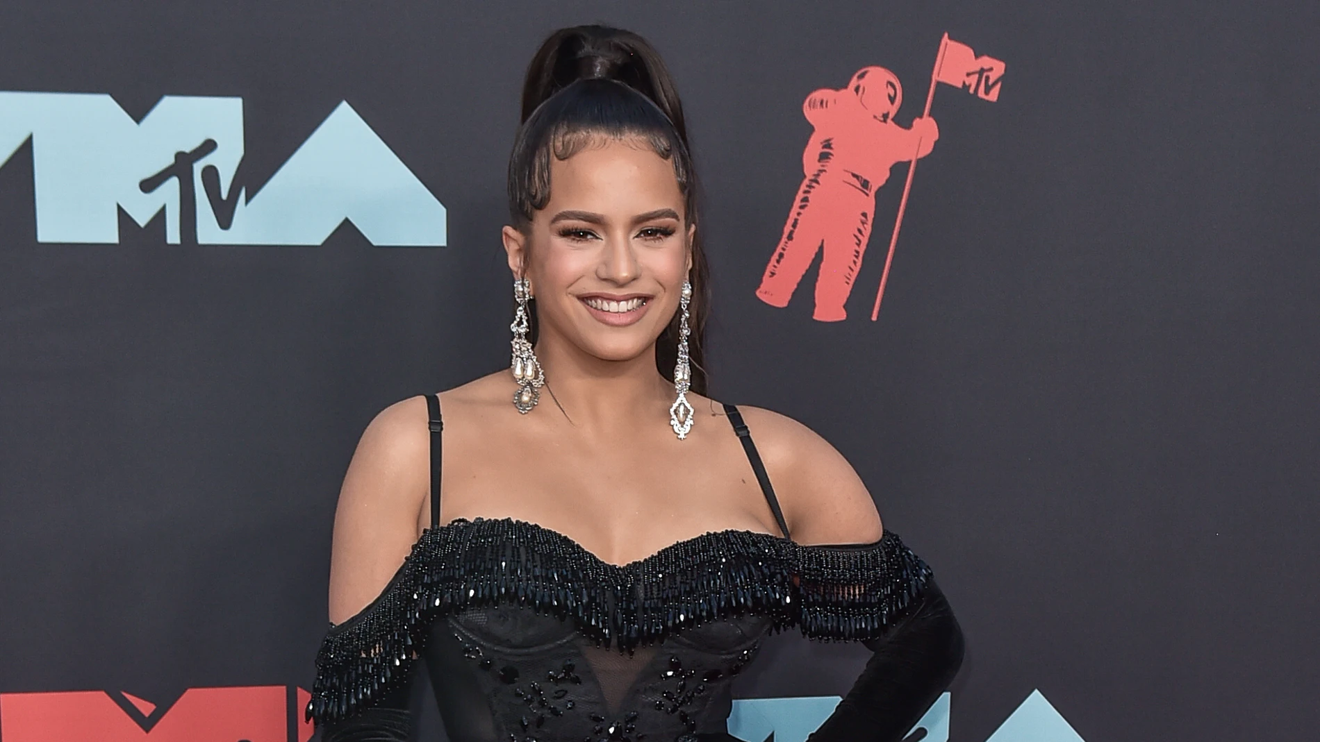 Rosalía en photocall. Rosalía en photocall.