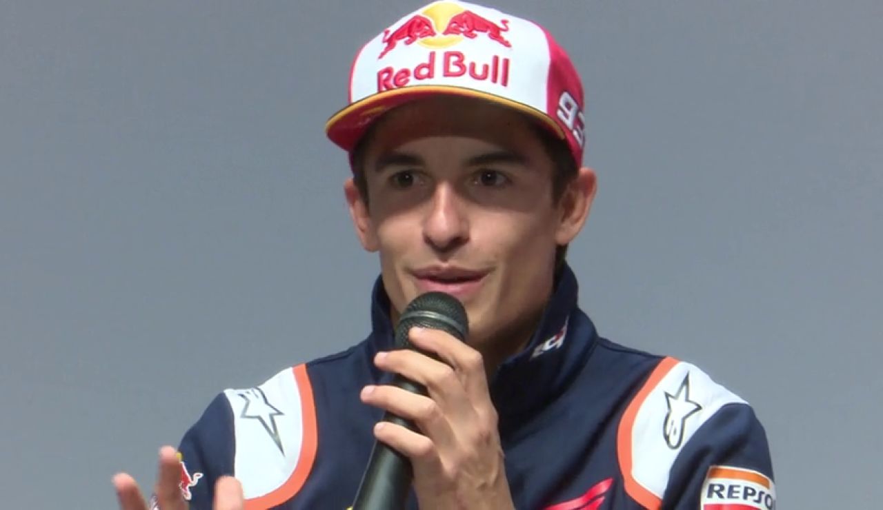 REEMPLAZO Primera rueda de prensa de Márquez tras volver a España después de ganar MotoGP REEMPLAZO Primera rueda de prensa de Márquez tras volver a España después de ganar MotoGP