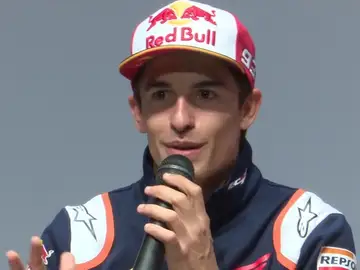 REEMPLAZO Primera rueda de prensa de Márquez tras volver a España después de ganar MotoGP REEMPLAZO Primera rueda de prensa de Márquez tras volver a España después de ganar MotoGP