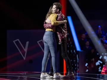 David Bisbal se queda con María Expósito cantando al unísono ‘Dígale’ en ‘La Voz Kids’ David Bisbal se queda con María Expósito cantando al unísono ‘Dígale’ en ‘La Voz Kids’