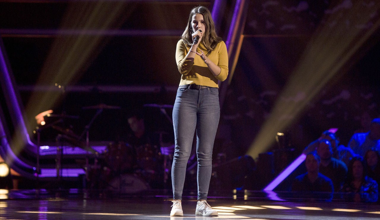Actuaci&oacute;n Mar&iacute;a Exp&oacute;sito con &lsquo;All I ask&rsquo; en las Audiciones a ciegas