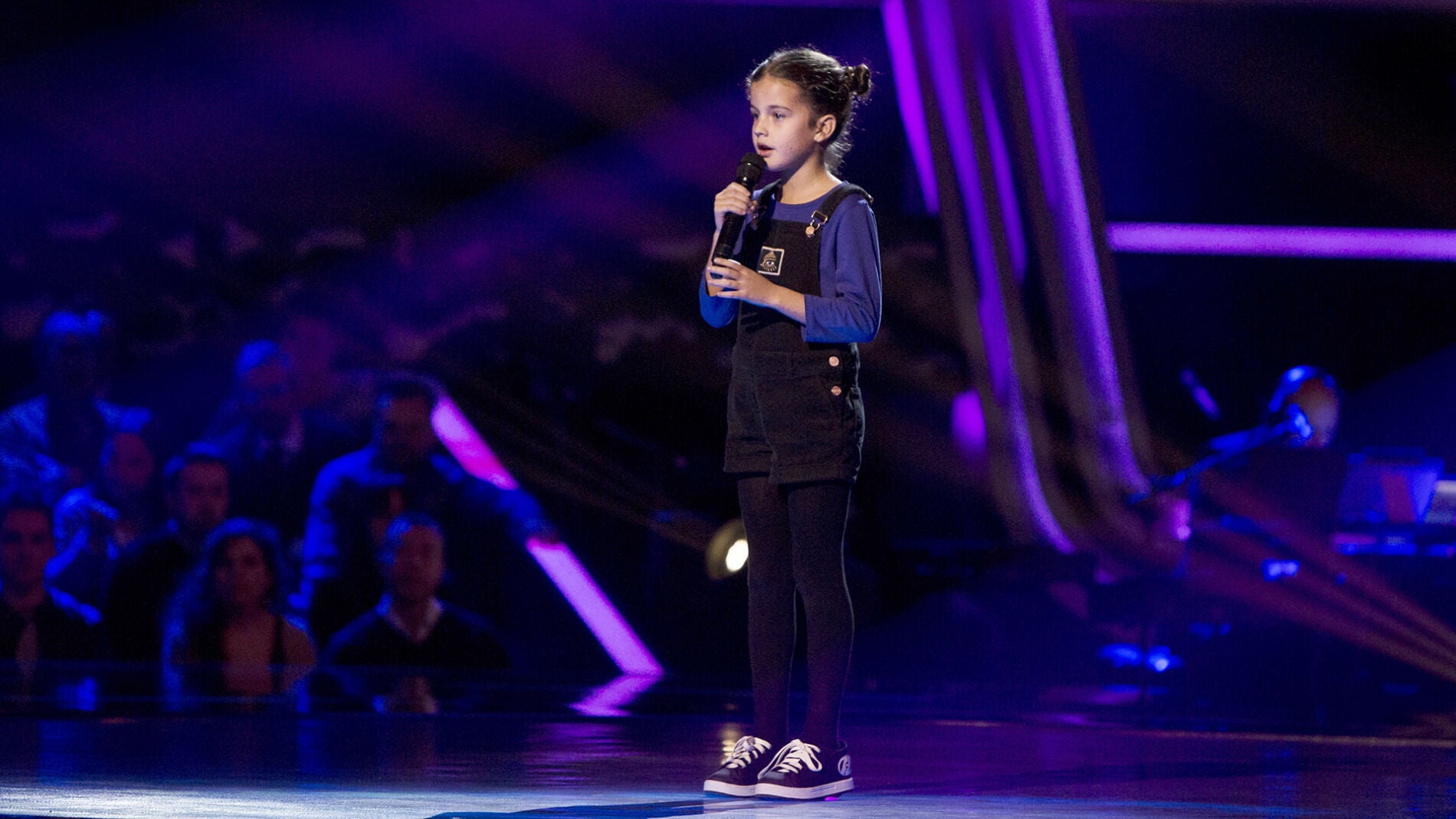 Actuación Alicia Paramés con ‘A million dreams’ en las Audiciones a ciegas