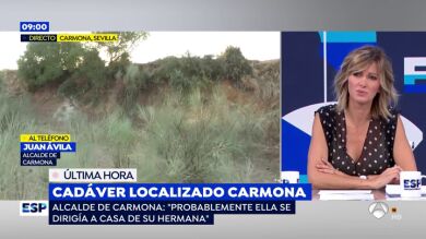 El alcalde de Carmona cree que la causa del fallecimiento de la mujer desaparecida fue la desorientación