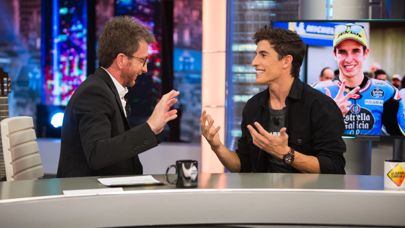 ¿Cómo sería una competición entre los hermanos Márquez? Marc responde en 'El Hormiguero 3.0' ¿Cómo sería una competición entre los hermanos Márquez? Marc responde en 'El Hormiguero 3.0'