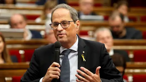 El presidente de la Generalitat, Quim Torra El presidente de la Generalitat, Quim Torra