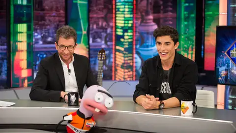 Las 'polémicas' decisiones de Marc Márquez en 'El Hormiguero 3.0' durante el juego de Trancas y Barrancas Las 'polémicas' decisiones de Marc Márquez en 'El Hormiguero 3.0' durante el juego de Trancas y Barrancas