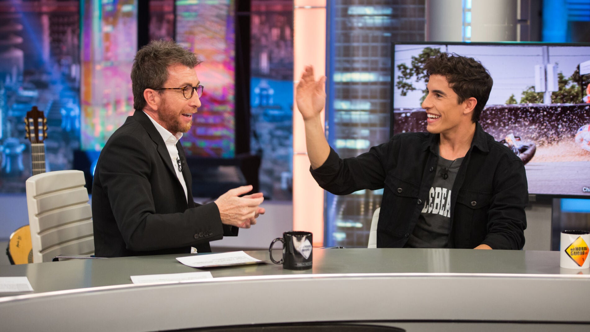  "Lo que más rabia me da es que no se grabó bien", Marc Márquez bromea en 'El Hormiguero 3.0' con el accidente que sufrió