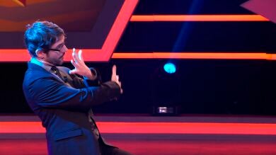 Juanra Bonet aprende a bailar al ritmo de 'Señorita' en '¡Boom!' 
