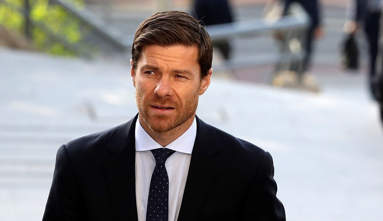 Xabi Alonso, a su llegada a la Audiencia Provincial de Madrid Xabi Alonso, a su llegada a la Audiencia Provincial de Madrid